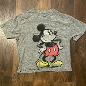 Cropped Mickey Mouse top